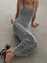 Watermarble Bodycon Long Dress